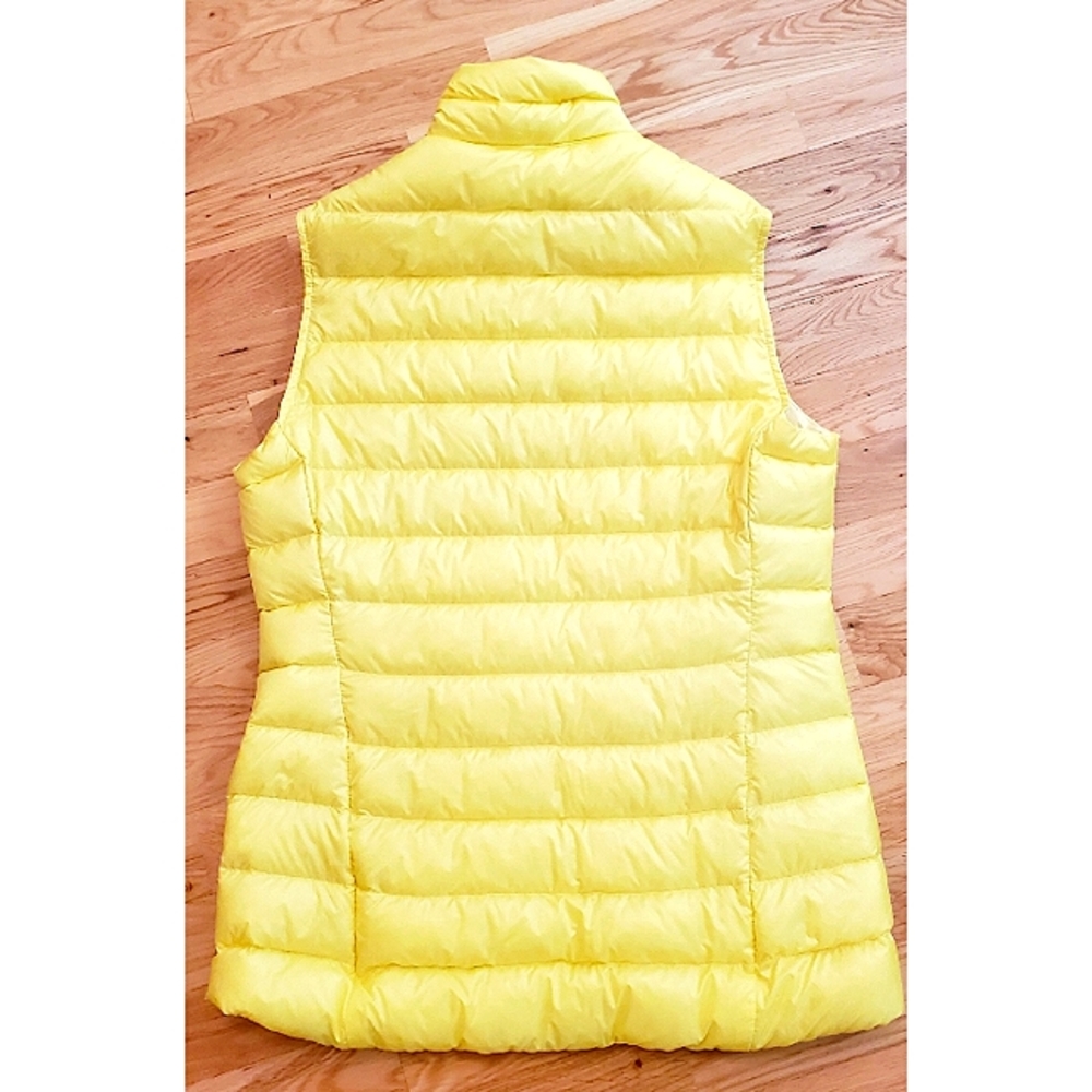Rei CoOp Yellow Puffer Packable Vest Size Small Gem
